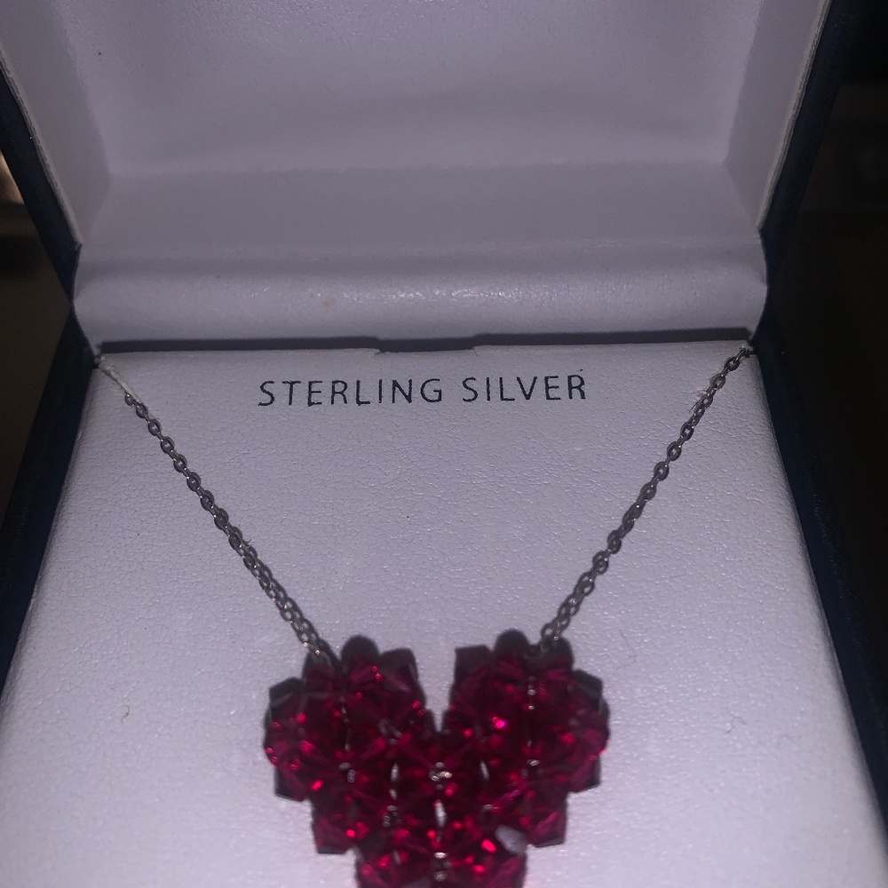 Sterling Swarovski pendant